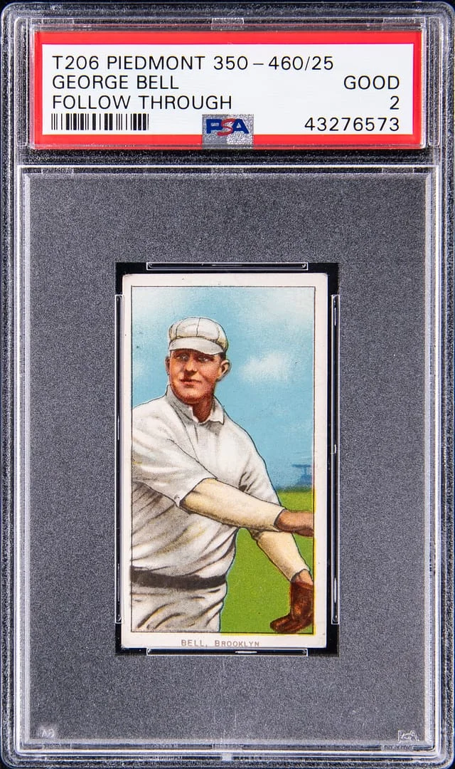 1909-11 T206 460/25 White Border Fred Payne - Piedmont #350 card image