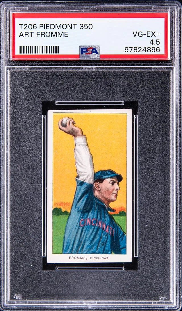 1909-11 T206 Art Fromme White Border #no-number card image