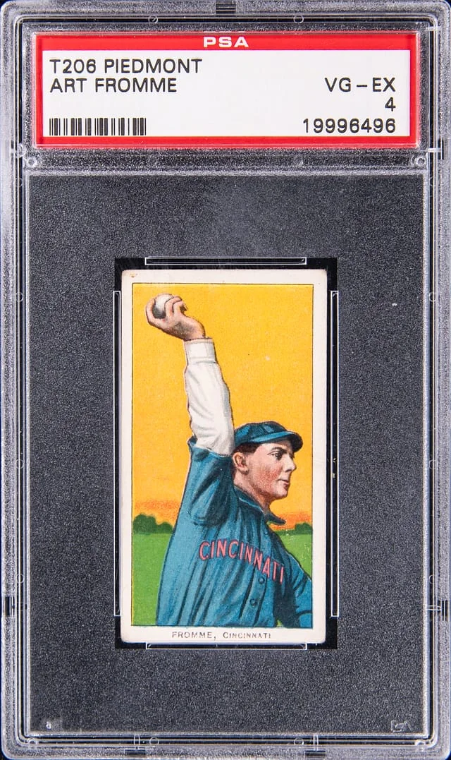 1909-11 T206 Art Fromme - Piedmont White Border #no-number card image