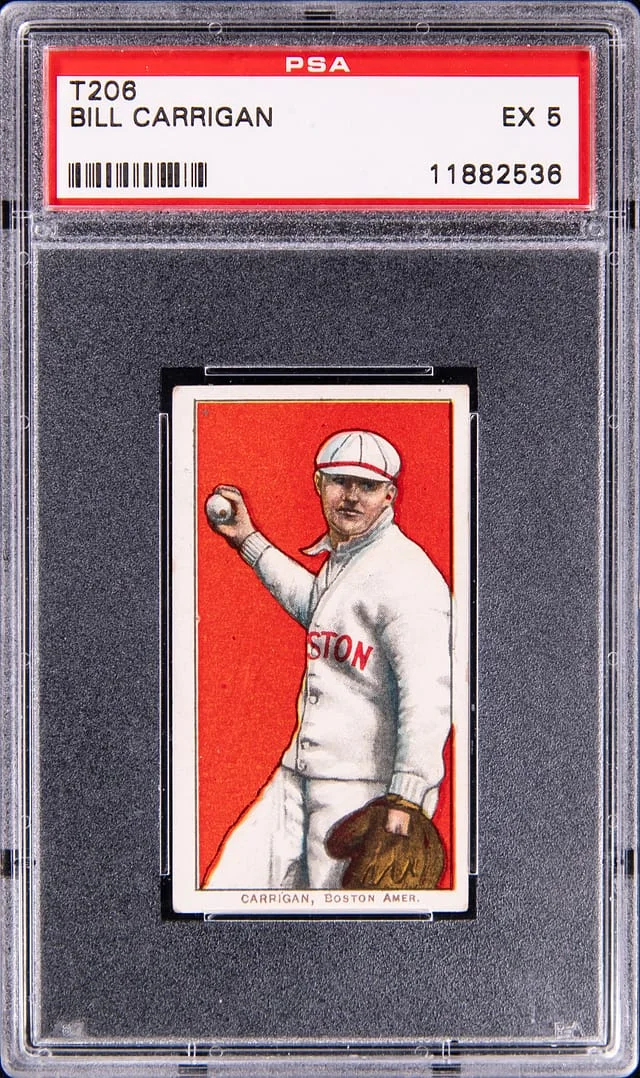 1909-11 T206 Bill Carrigan Piedmont 350 #NNO card image
