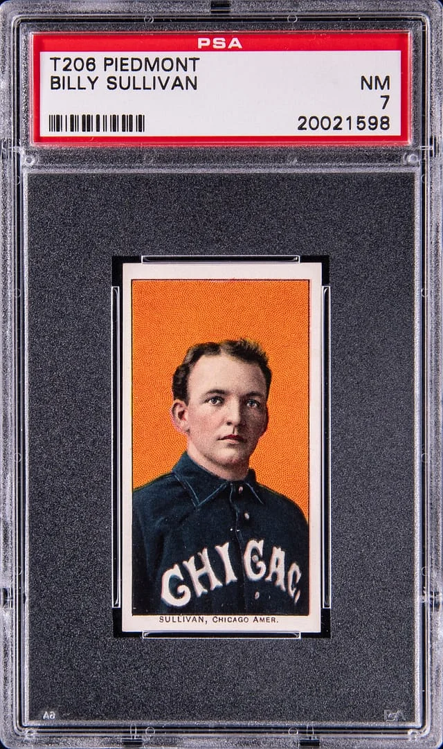 1909-11 T206 Billy Sullivan White Border #no-number card image