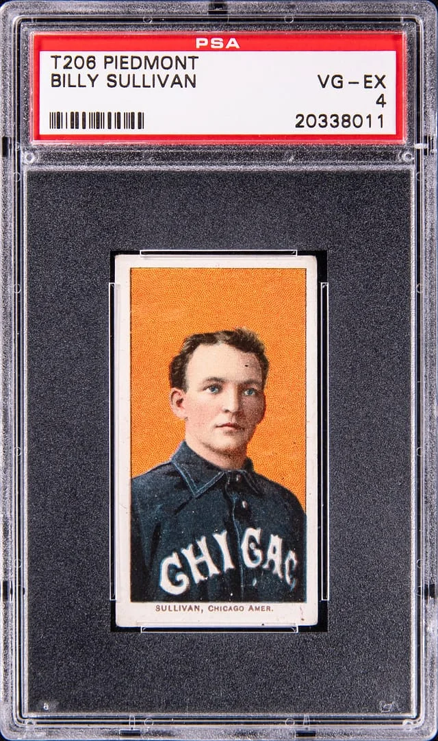 1909-11 T206 Billy Sullivan - Piedmont White Border #no-number card image