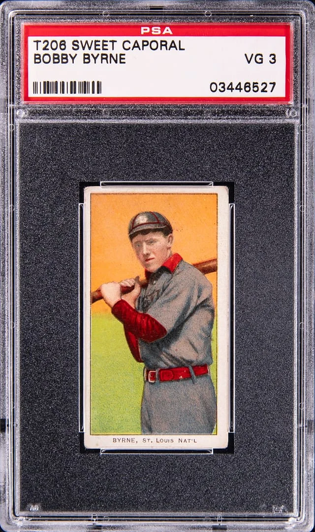 1909-11 T206 Bobby Byrne - Sweet Caporal White Border #no-number card image