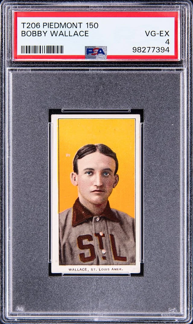 1909-11 T206 Bobby Wallace - Piedmont 150 White Border #no-number card image