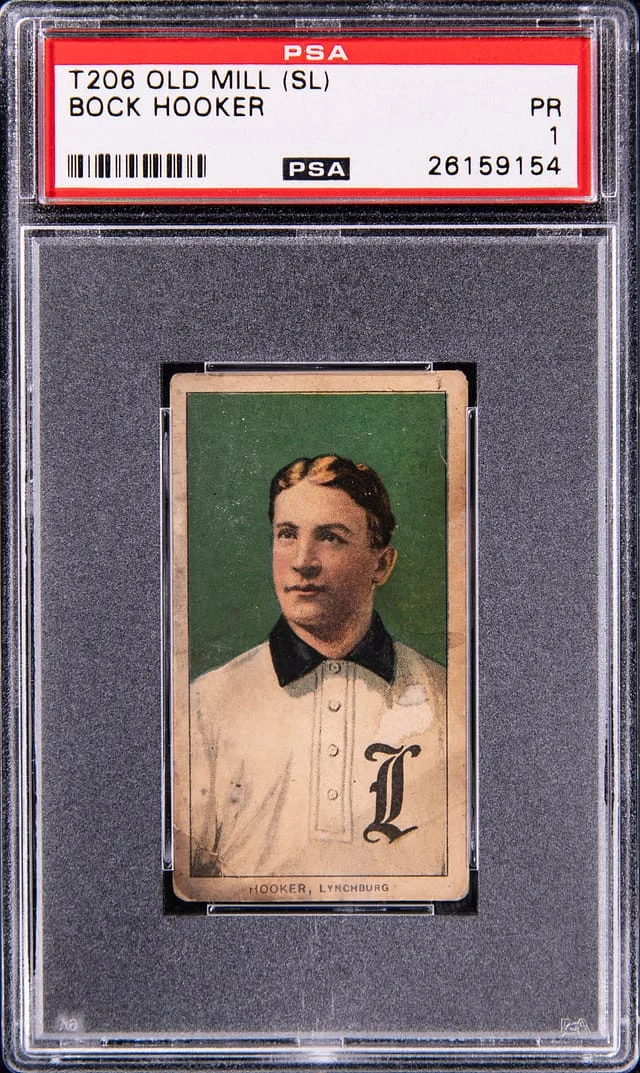 1909-11 T206 Bock Hooker Old Mill (SL) #NNO card image