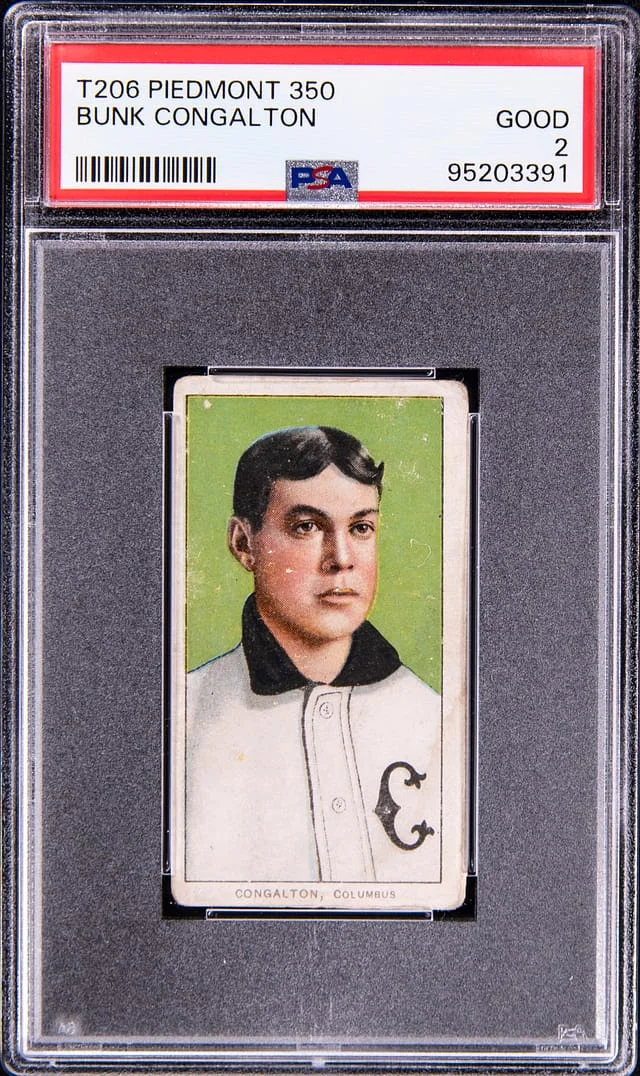 1909-11 T206 Bunk Congalton White Border #no-number card image