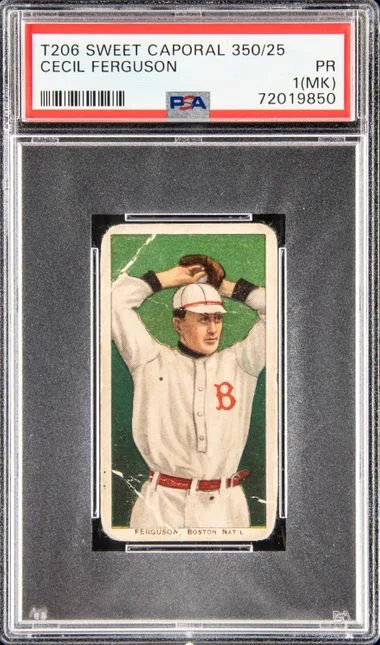 1909-11 T206 Cecil Ferguson Sweet Caporal #350/25 card image