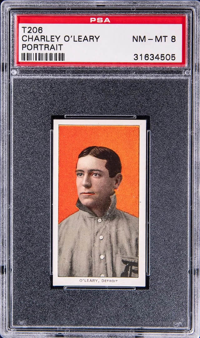 1909-11 T206 Charley O'Leary White Border #no-number card image