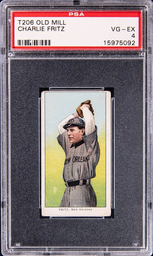 1909-11 T206 Charlie Fritz - Old Mill White Border #no-number card image