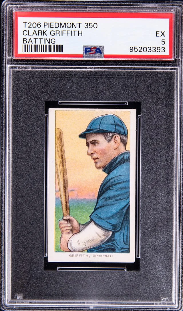 1909-11 T206 Clark Griffith White Border #no-number card image