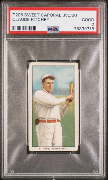 1909-11 T206 Claude Ritchey Sweet Caporal #350/30 card image