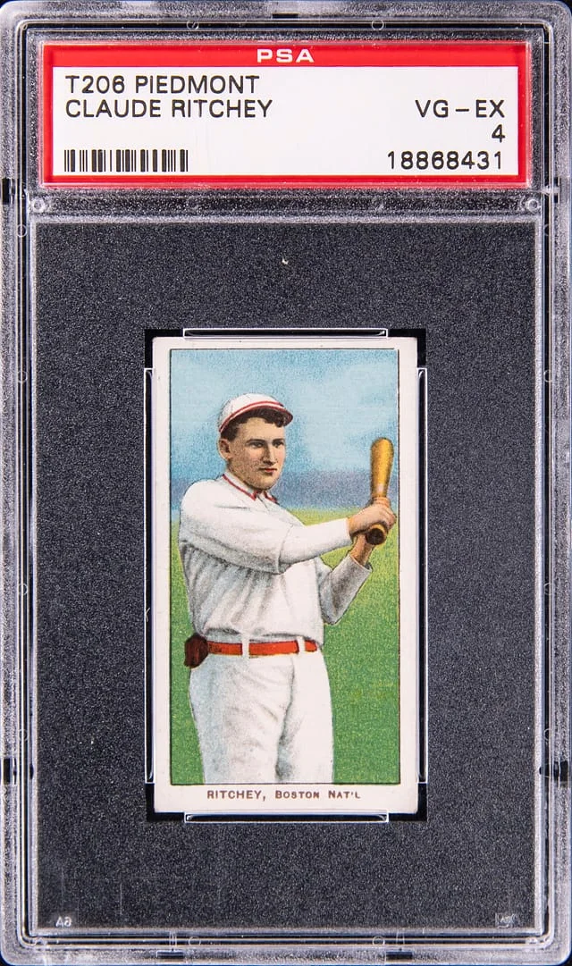 1909-11 T206 Claude Ritchey - Piedmont White Border #no-number card image