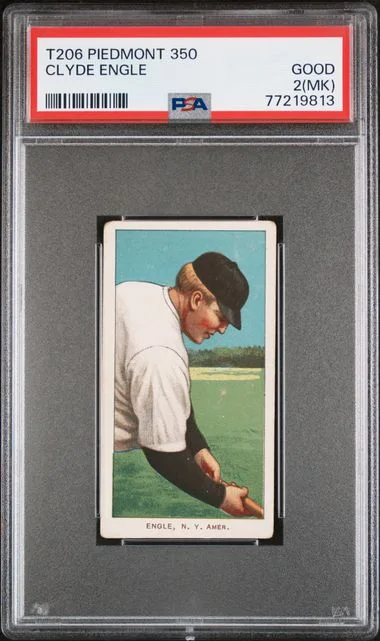 1909-11 T206 Clyde Engle Piedmont #350 card image