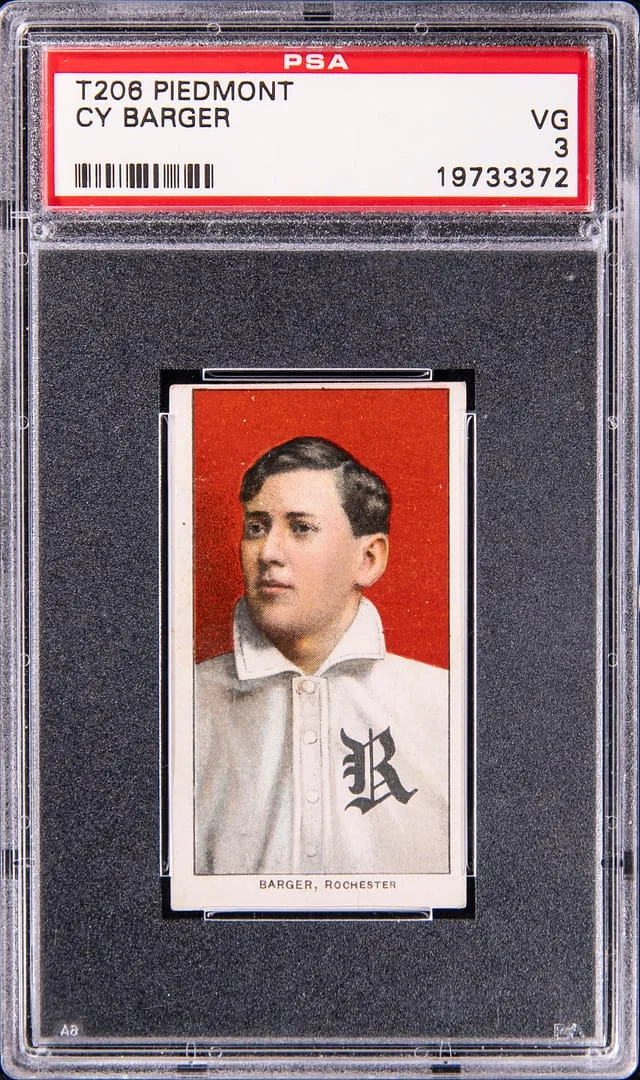 1909-11 T206 Cy Barger - Piedmont White Border #no-number card image