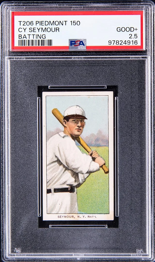 1909-11 T206 Cy Seymour White Border #no-number card image