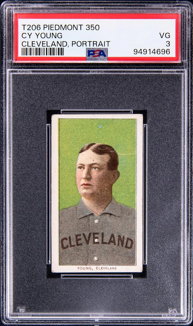 1909-11 T206 Cy Young, Cleveland White Border #no-number card image
