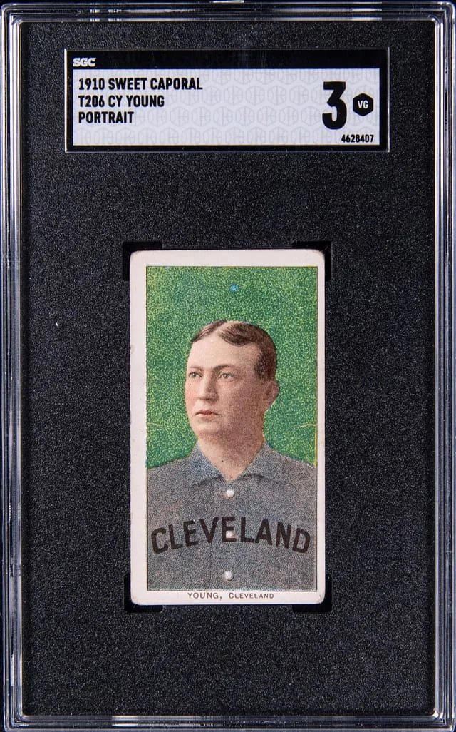 1909-11 T206 Cy Young White Border #no-number card image