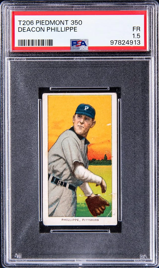 1909-11 T206 Deacon Phillippe White Border #no-number card image