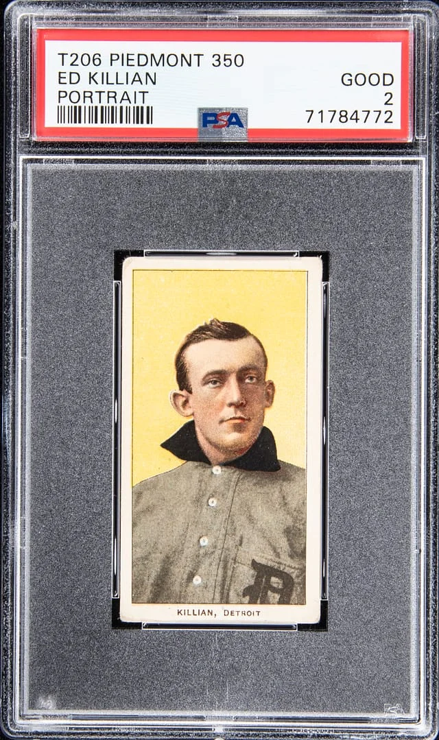 1909-11 T206 Ed Killian White Border #no-number card image