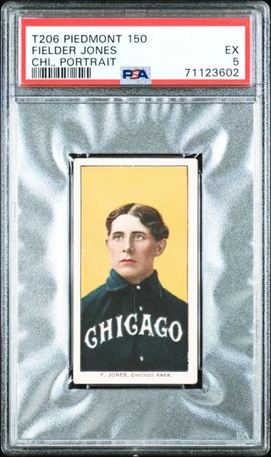 1909-11 T206 Fielder Jones, Chicago White Border #no-number card image