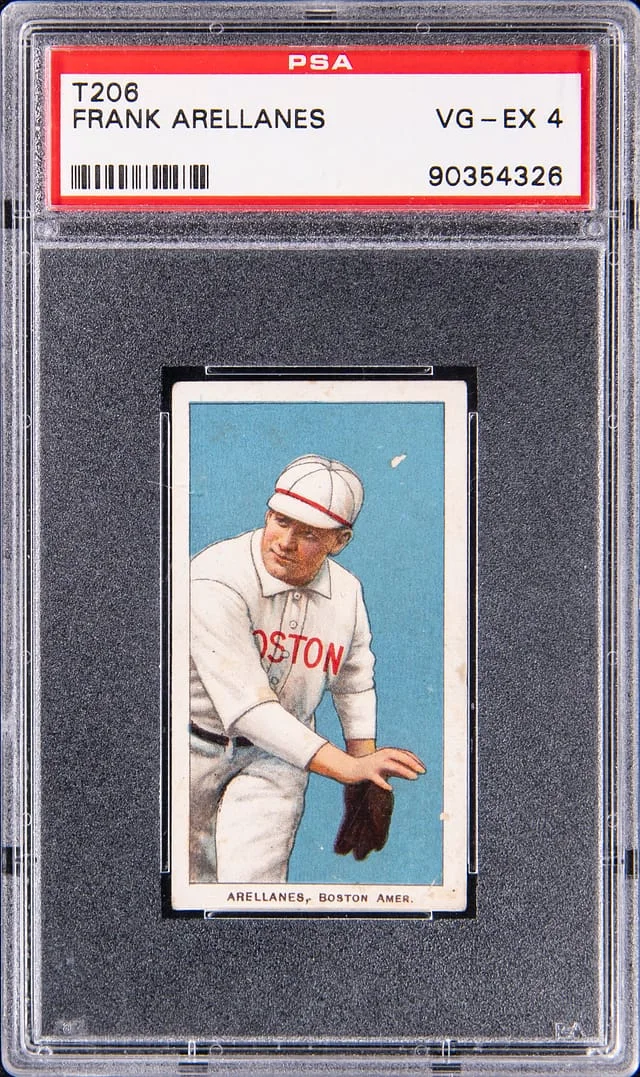 1909-11 T206 Frank Arellanes - Polar Bear White Border #no-number card image