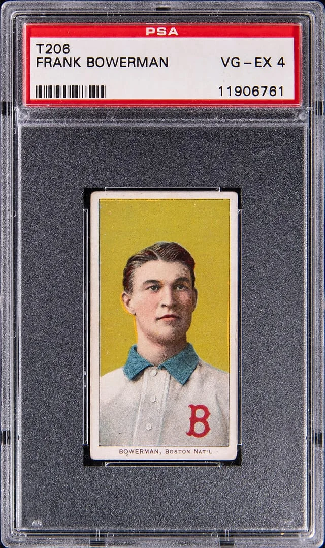 1909-11 T206 Frank Bowerman - El Principe de Gales White Border #no-number card image