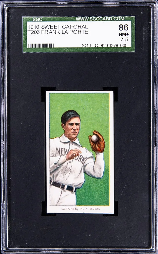 1909-11 T206 Frank LaPorte White Border #no-number card image