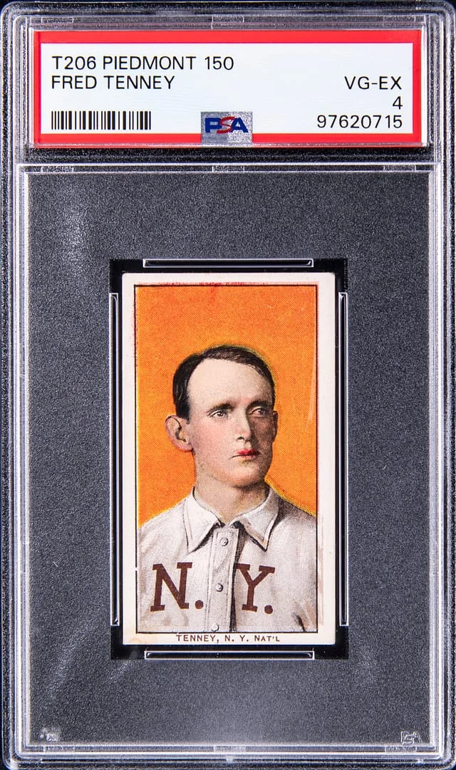 1909-11 T206 Fred Tenney White Border #no-number card image