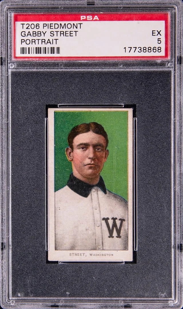 1909-11 T206 Gabby Street White Border #no-number card image