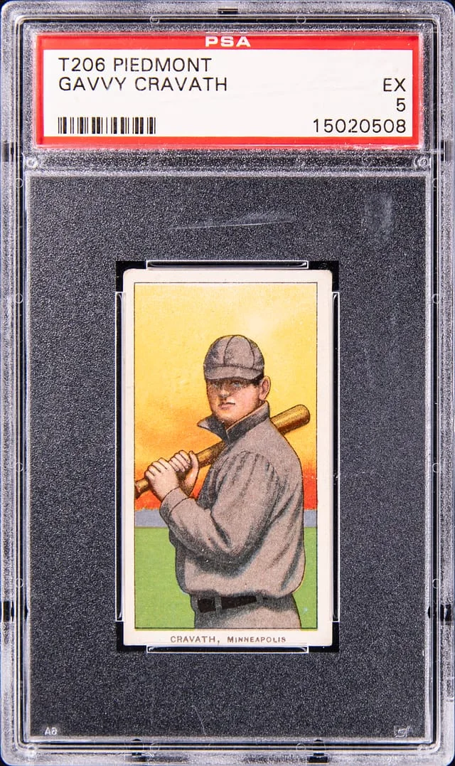 1909-11 T206 Gavvy Cravath - Piedmont White Border #no-number card image