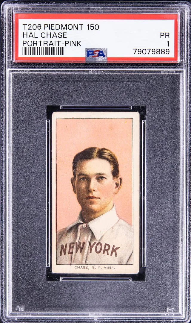 1909-11 T206 Hal Chase White Border #no-number card image