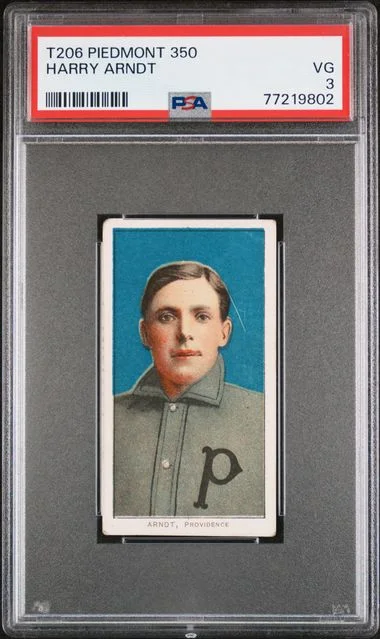 1909-11 T206 Harry Arndt Piedmont #350 card image