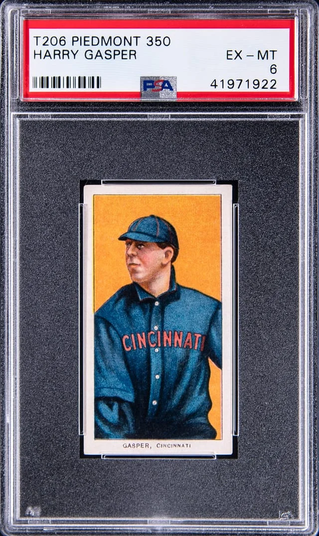 1909-11 T206 Harry Gasper White Border #no-number card image