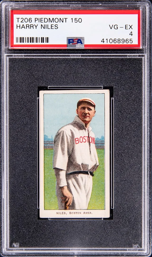 1909-11 T206 Harry Niles - Piedmont 150 White Border #no-number card image