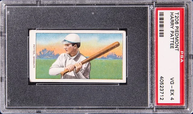 1909-11 T206 Harry Pattee - Piedmont White Border #no-number card image