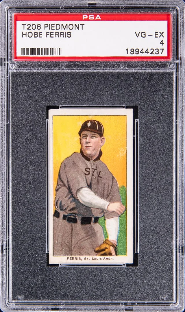 1909-11 T206 Hobe Ferris - Piedmont White Border #no-number card image