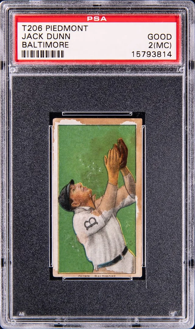 1909-11 T206 Jack Dunn Piedmont Baltimore #NNO card image
