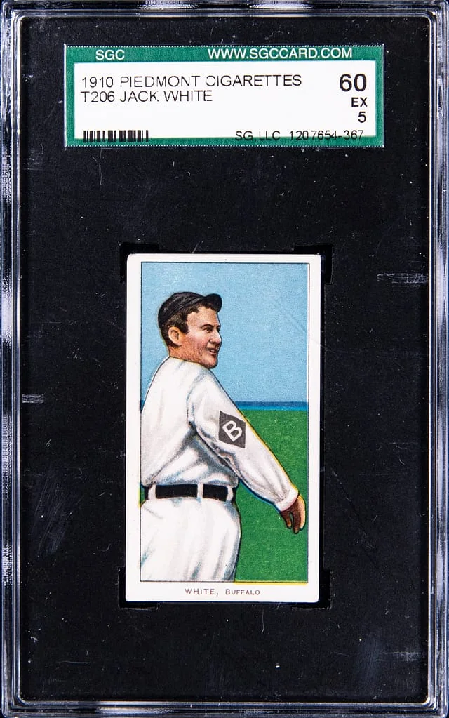 1909-11 T206 Jack White Border #no-number card image