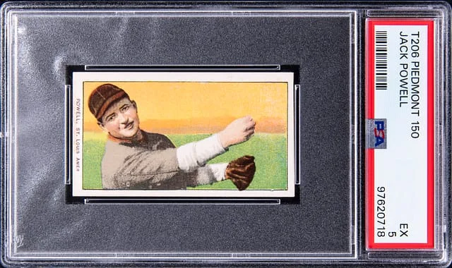 1909-11 T206 Jack Powell White Border #no-number card image