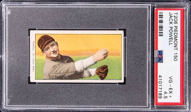 1909-11 T206 Jack Powell - Piedmont 150 White Border #no-number card image