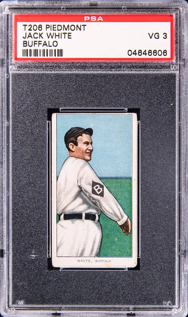 1909-11 T206 Jack White, Buffalo - Piedmont White Border #no-number card image