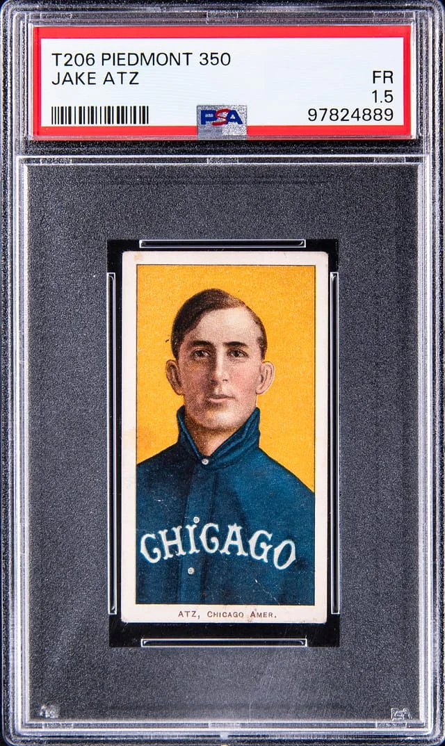 1909-11 T206 Jake Atz White Border #no-number card image