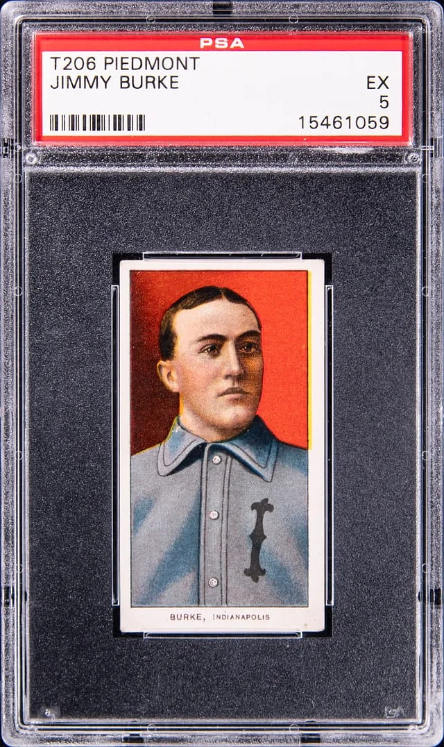 1909-11 T206 Jimmy Burke White Border #no-number card image