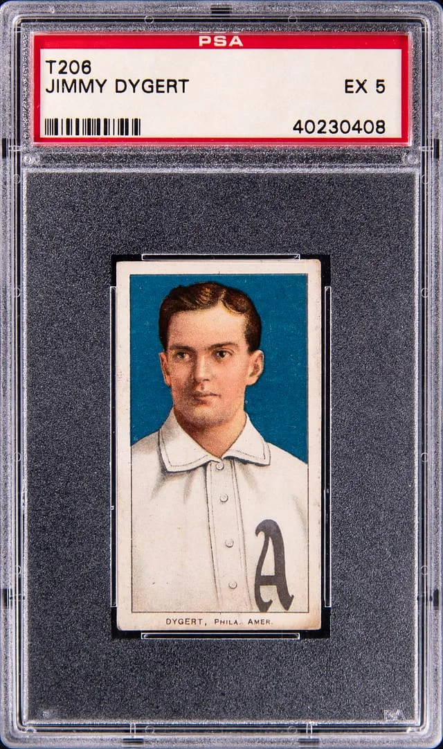 1909-11 T206 Jimmy Dygert - Piedmont White Border #no-number card image