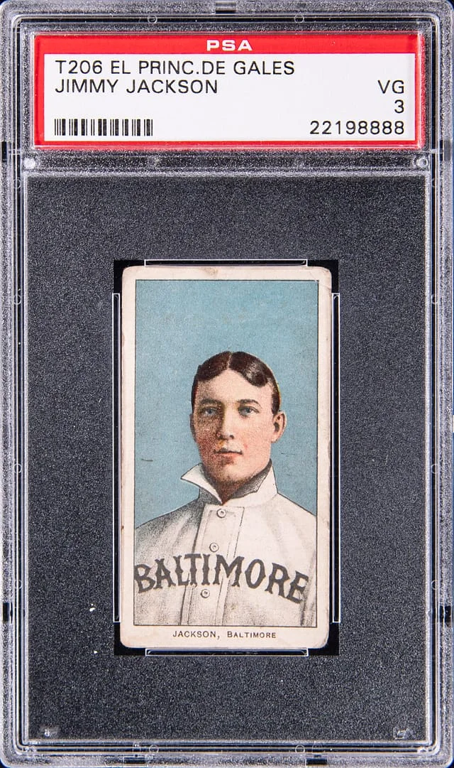 1909-11 T206 Jimmy Jackson - El Principe De Gales White Border #no-number card image