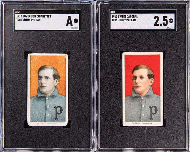 1909-11 T206 Jimmy Phelan White Border #no-number card image
