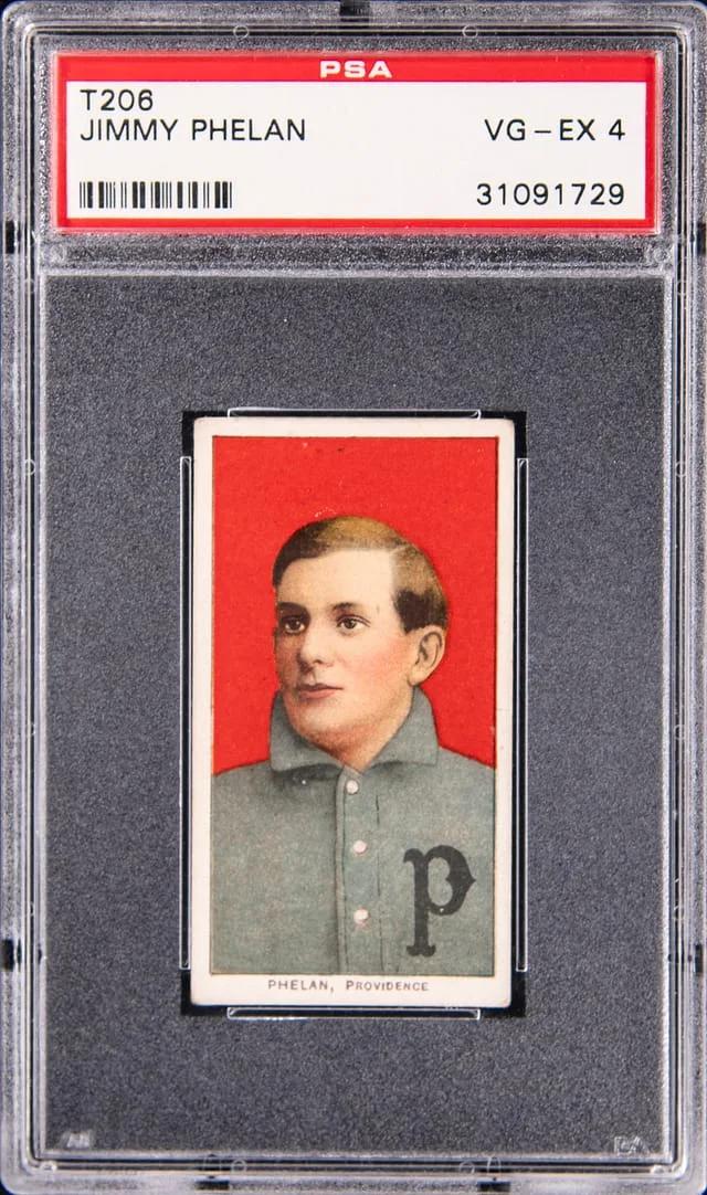 1909-11 T206 Jimmy Phelan - Piedmont White Border #no-number card image