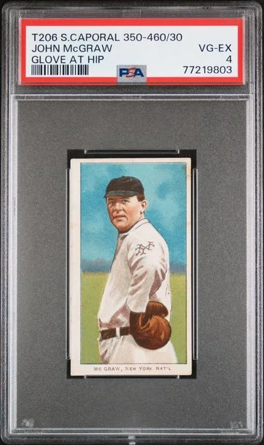 1909-11 T206 John Mcgraw Sweet Caporal #350-460/30 card image