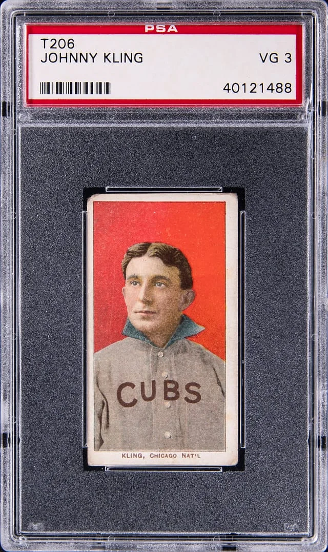 1909-11 T206 Johnny Kling #NNO card image