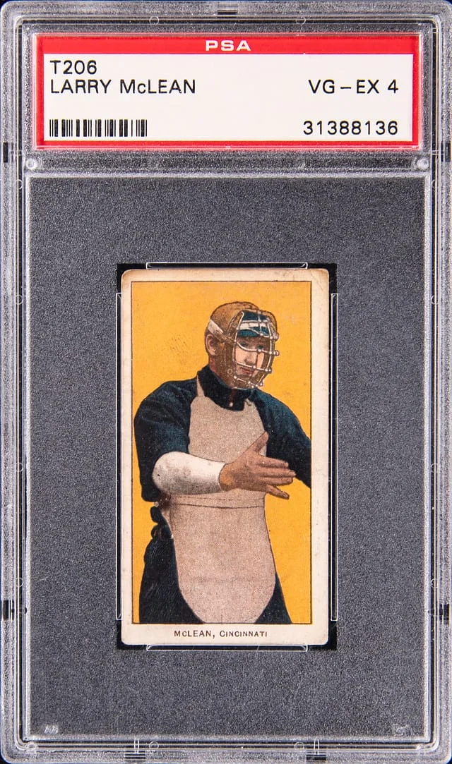 1909-11 T206 Larry McLean - Polar Bear White Border #no-number card image